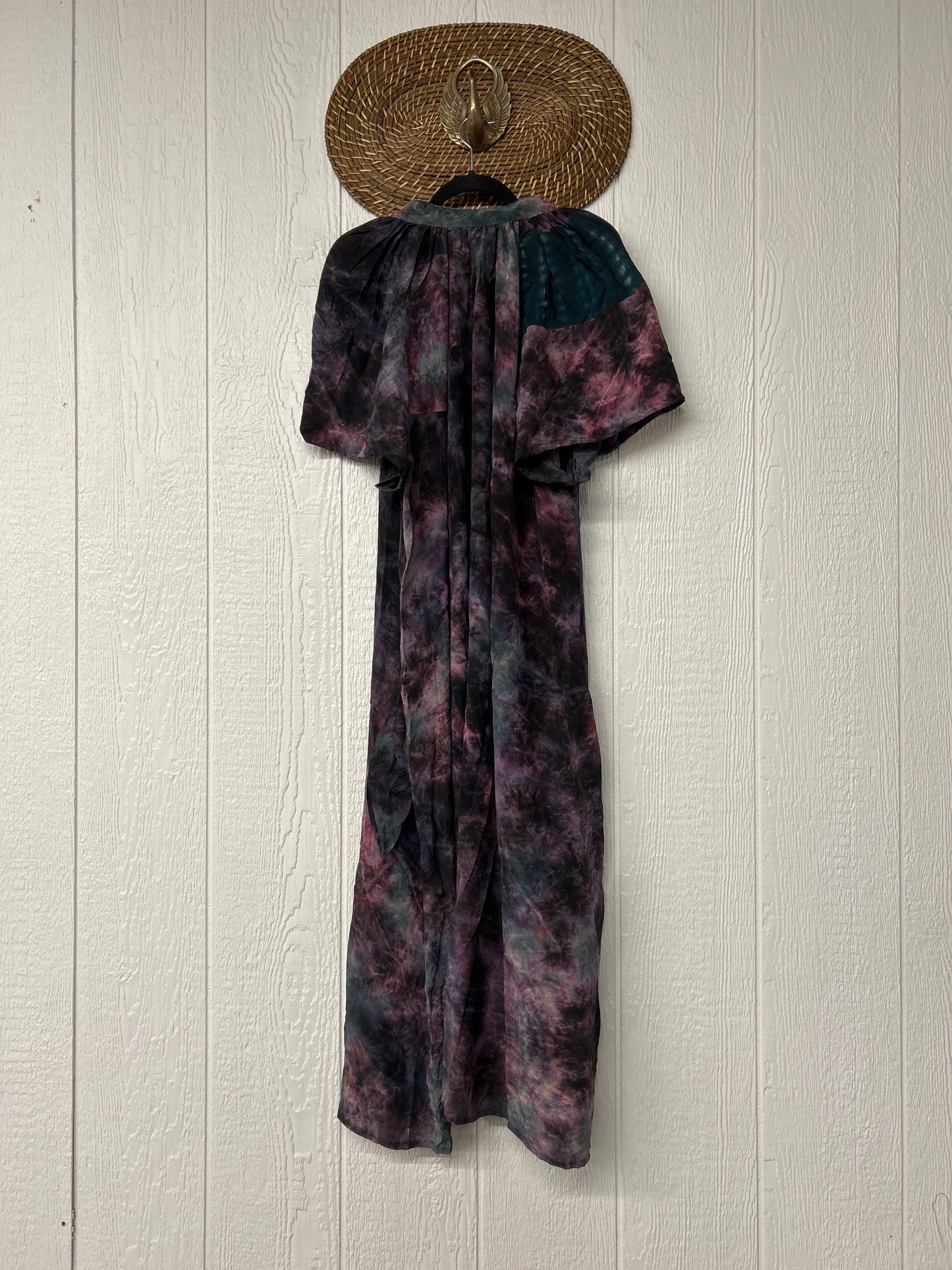 Crepe Sari Summer Woodstock Duster 0626 271