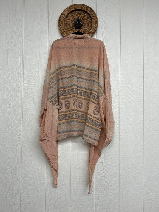 Crepe Sari Nirvana Button Down 1125 273