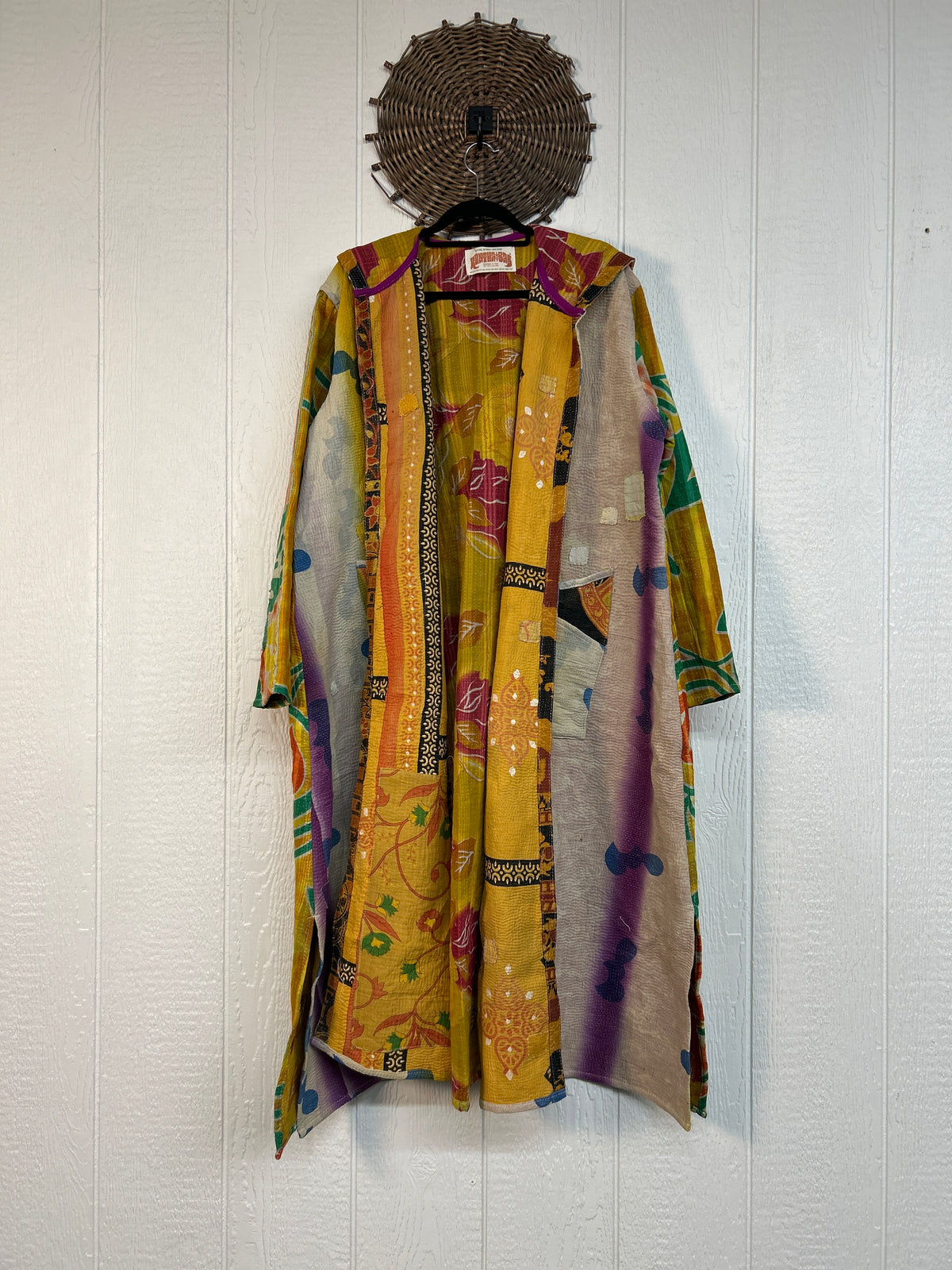 Fine Kantha Rising Sun Coat 1026 083