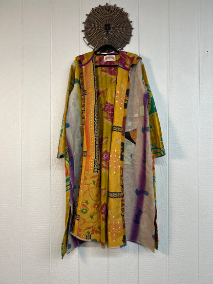Fine Kantha Rising Sun Coat 1026 083
