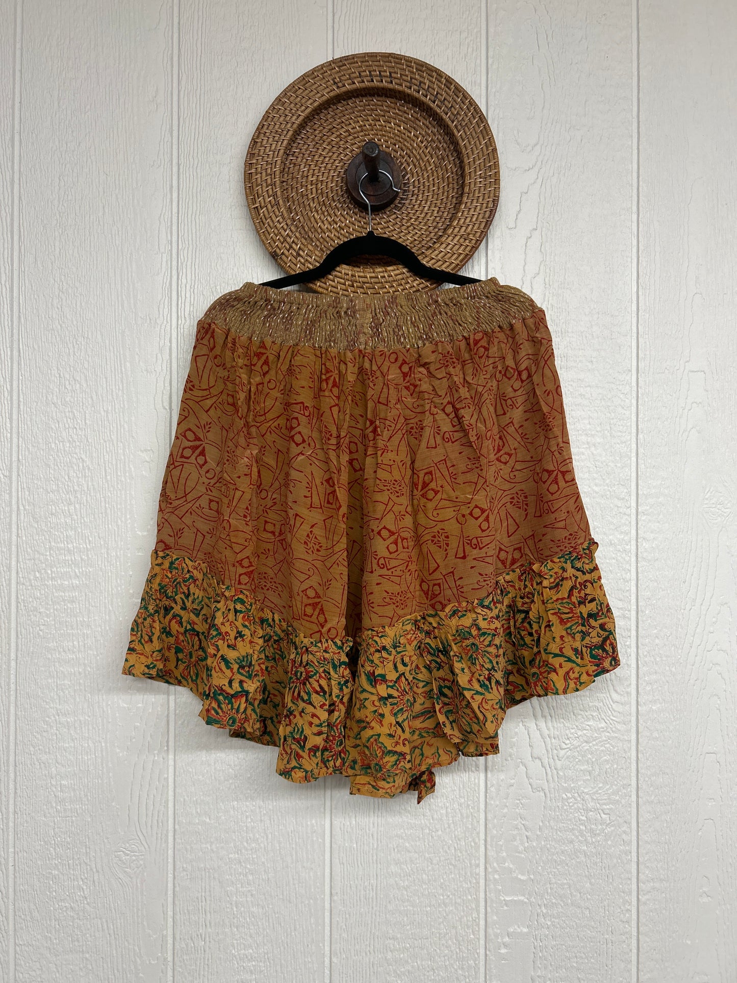 Crepe Sari Lover Cropped Culottes 0726 256