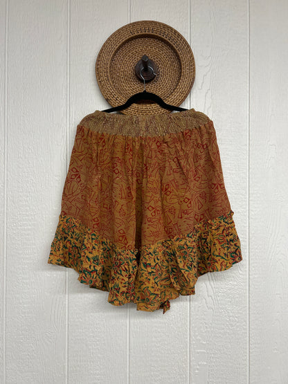 Crepe Sari Lover Cropped Culottes 0726 256