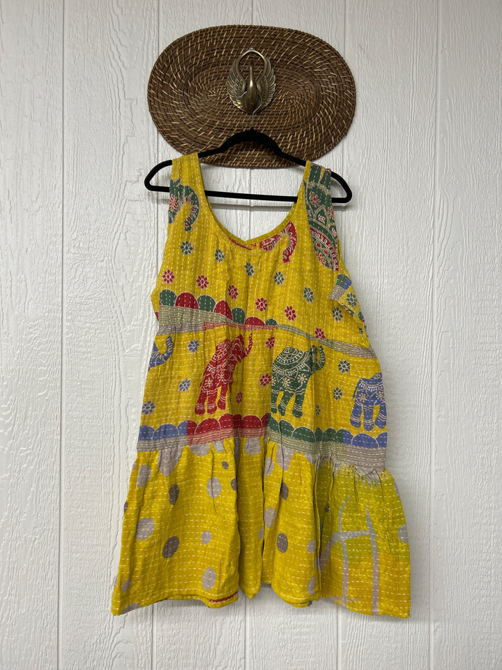Kantha Meadow Mini Dress 0625 165