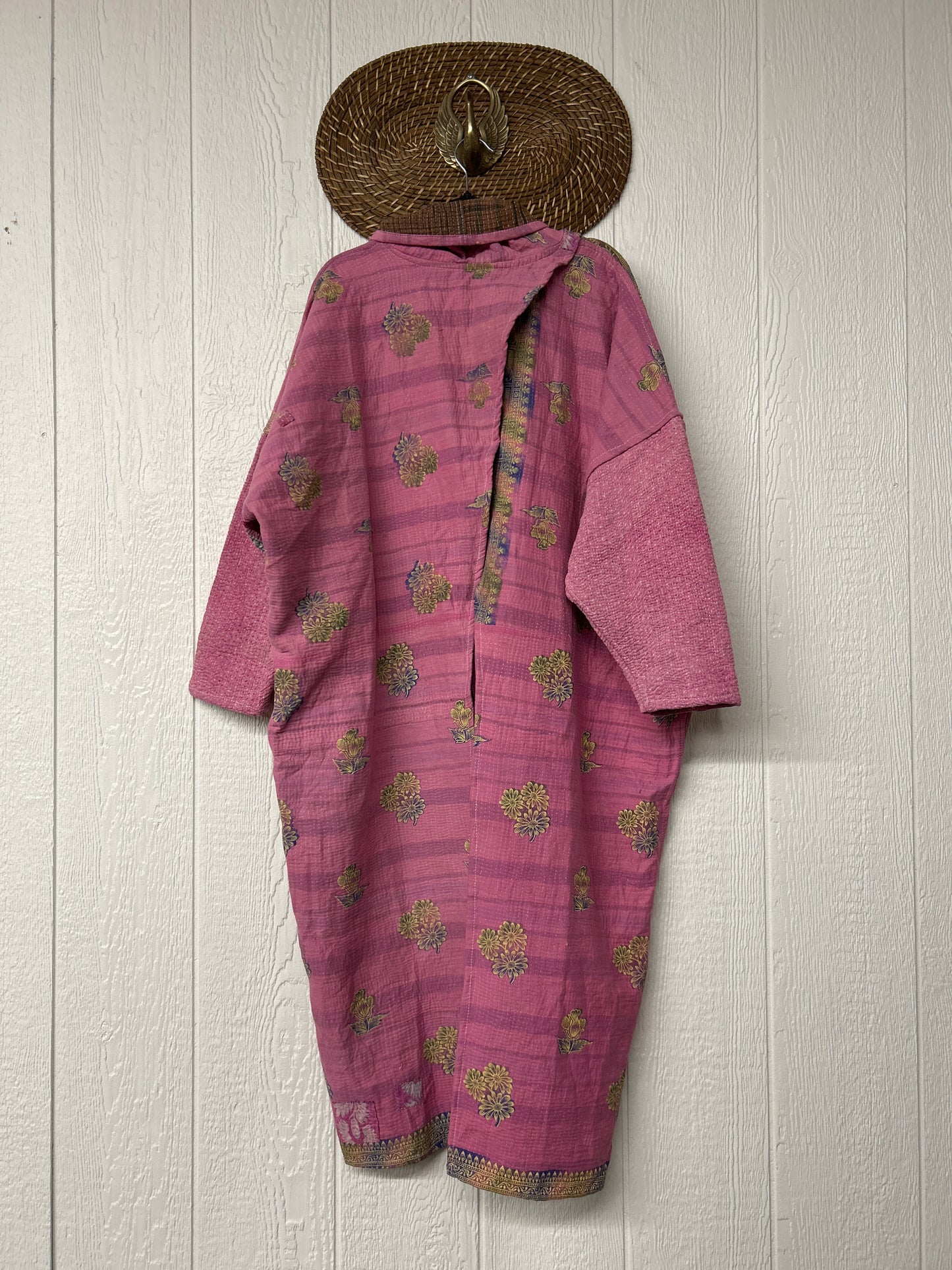 Fine Kantha Cowl Split Pullover 1225 035