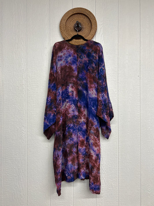 Crepe Sari Gaia Duster Dress 0426 107