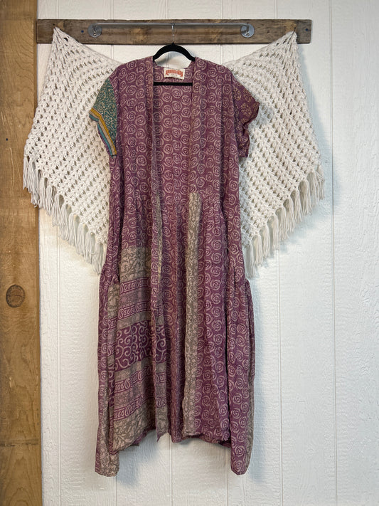 Crepe Sari Summer Evermore Kimono 0726 206