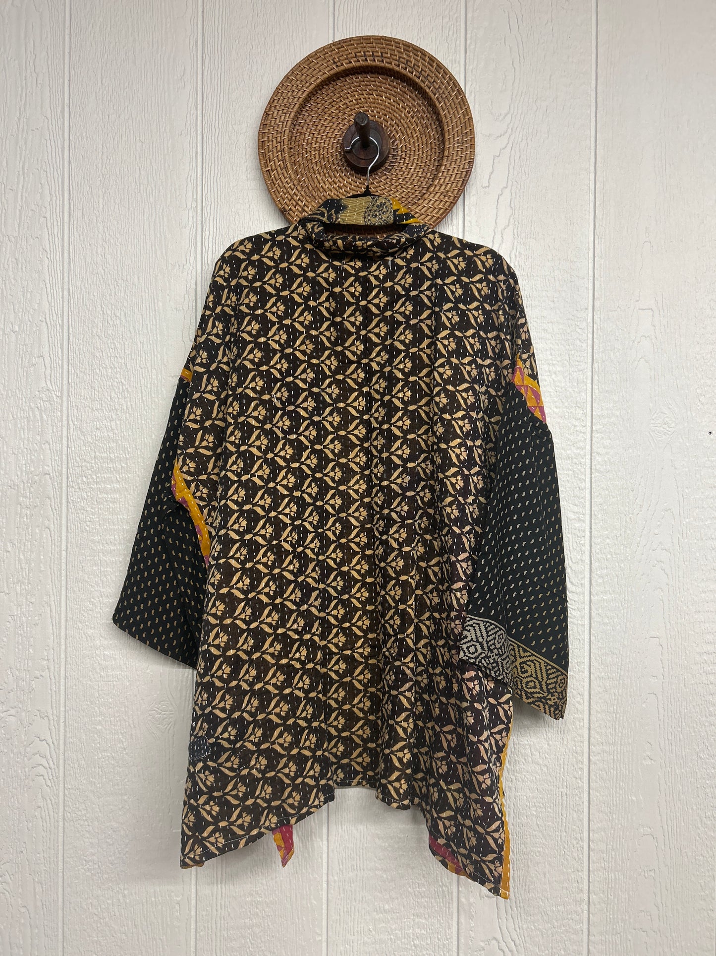 RETAIL Pareo Kantha Shortie Majestic Kimono 0326 250