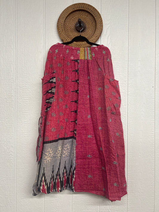 Pareo Kantha Butterfly Cargo Skirt 0426 198