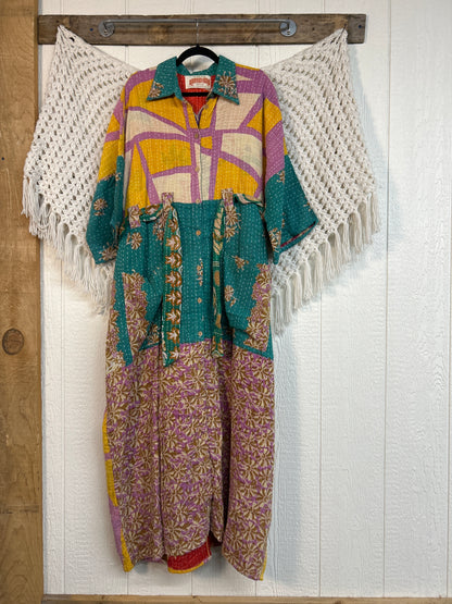 Pareo Kantha Gravity Duster Dress 0226 195