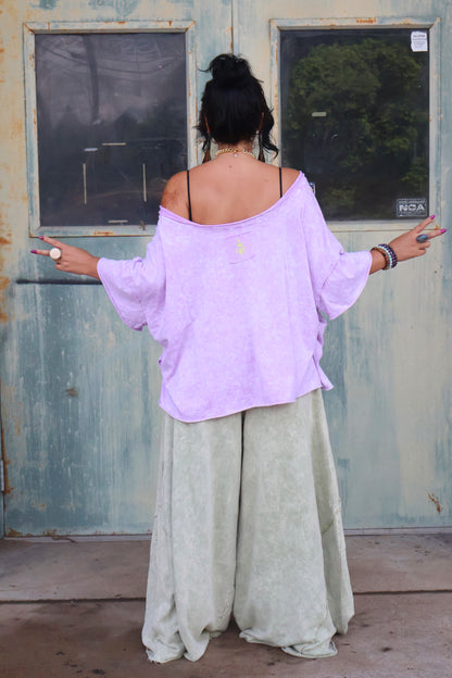 KB Dream Crop Tee - Violet