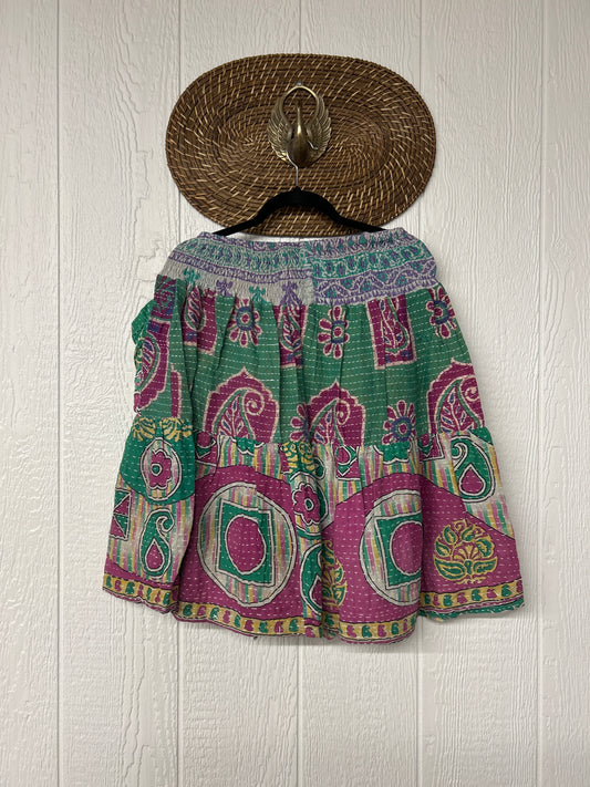 Pareo Kantha Meadow Skirt 0826 096
