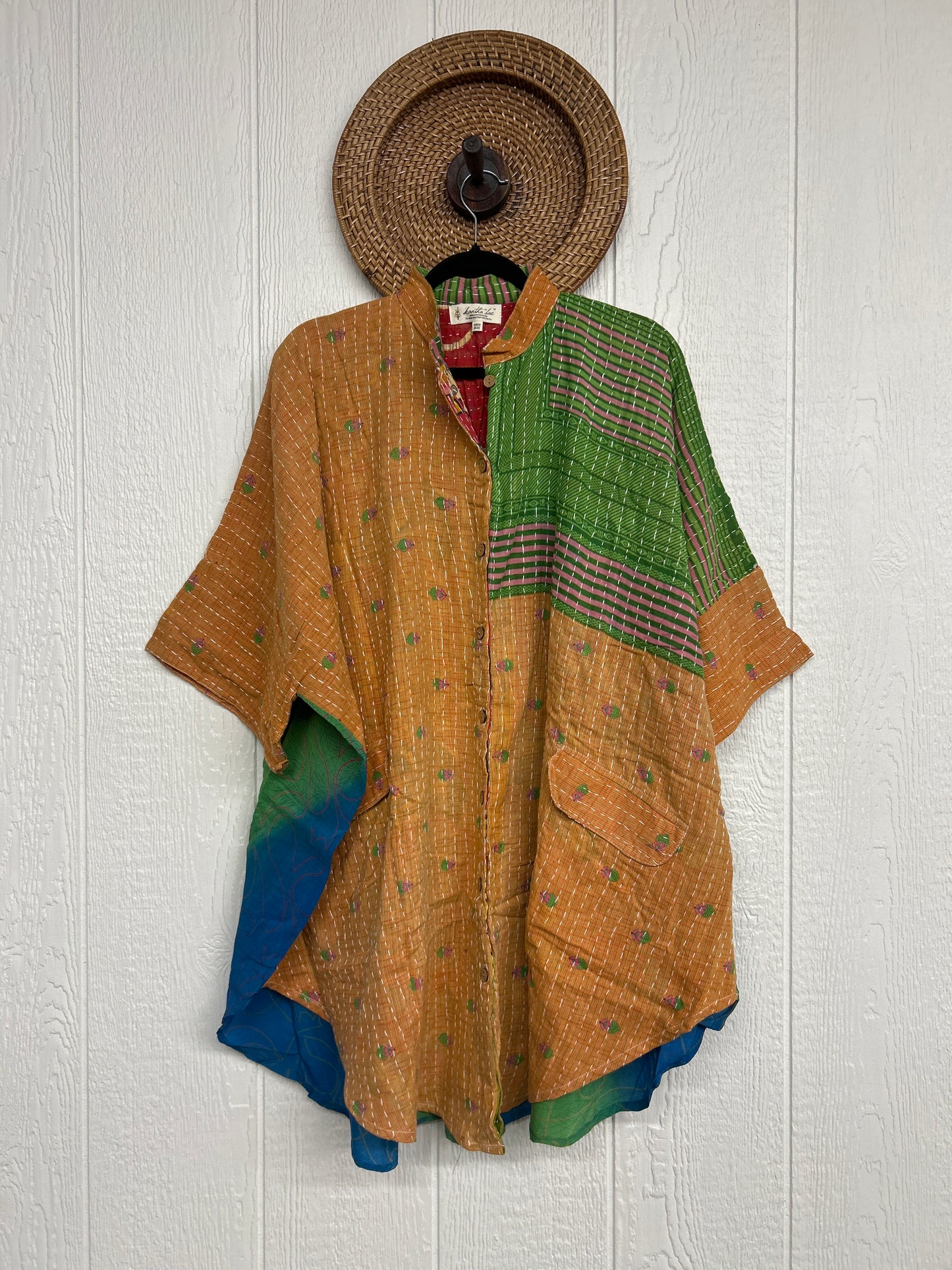 Pareo Kantha Free To Be Button-Down 0426 004