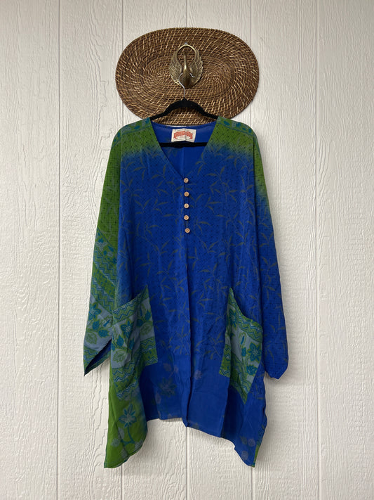 Crepe Sari Gaia Split Tunic 0226 265