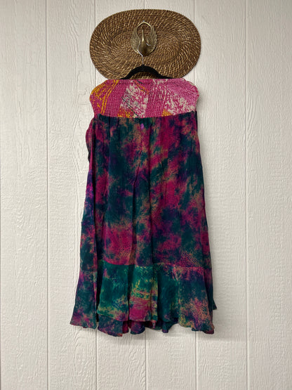 Crepe Sari Inner Peace Wrap Skirt 0626 005