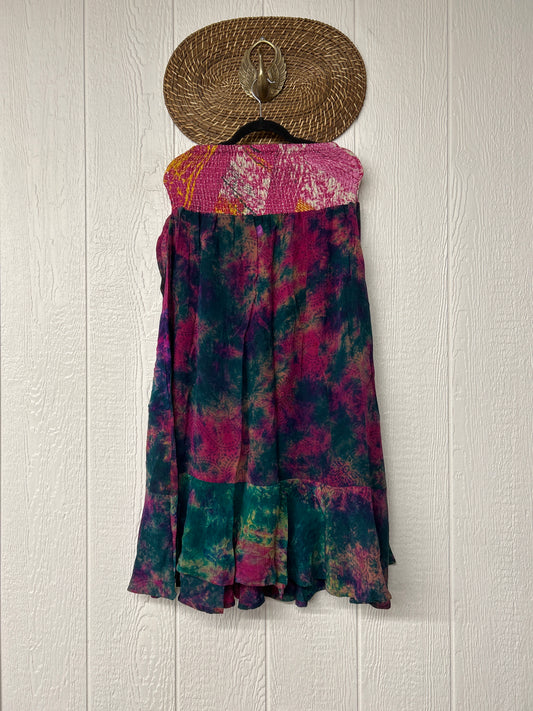Crepe Sari Inner Peace Wrap Skirt 0626 005