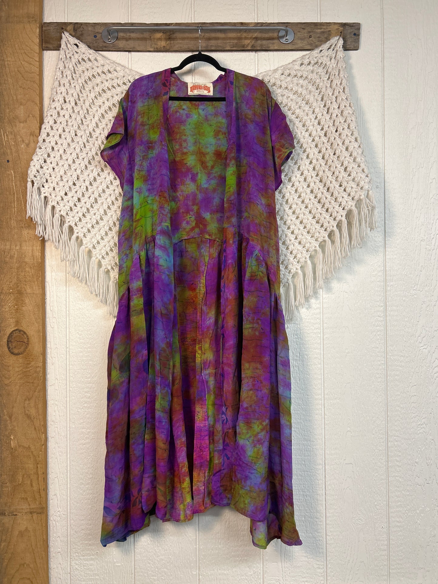 Crepe Sari Summer Evermore Kimono 0726 170