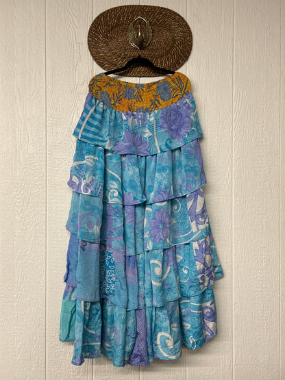 Rasgulla Sari Venus Ruffle Maxi 1125 123