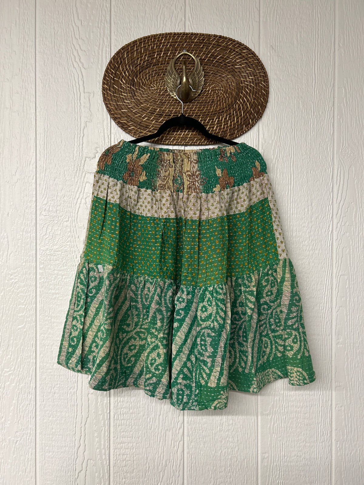 Pareo Kantha Meadow Skirt 0826 230