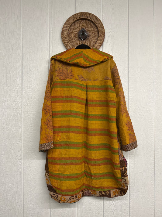 Fine Kantha Drifter Coat 1026 070