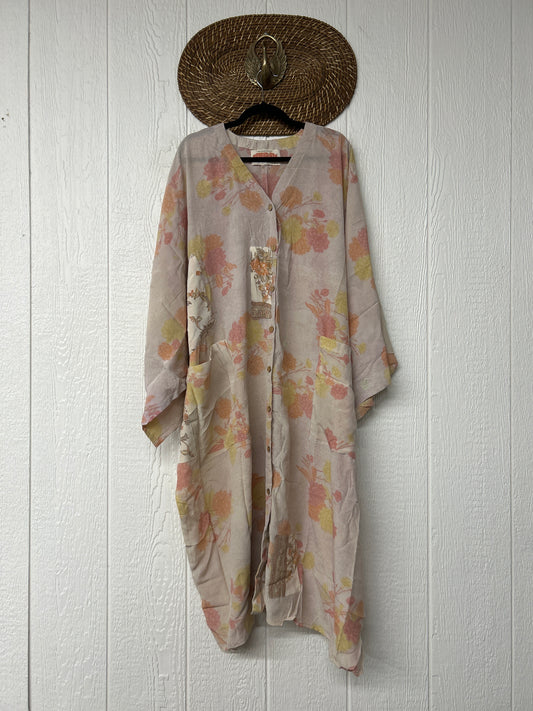 Crepe Sari Gaia Duster Dress 0826 048