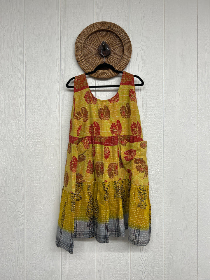 Kantha Meadow Mini Dress 0425 240
