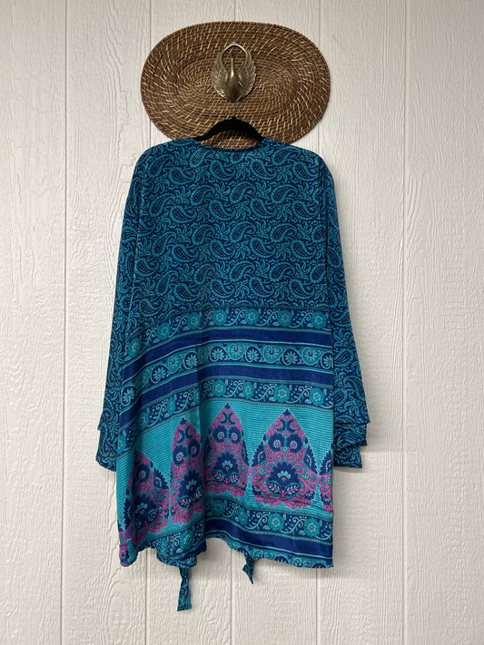 Rasgulla Sari Shortie Spellbound Kimono 0226 077