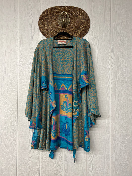 Rasgulla Sari Shortie Spellbound Kimono 0226 096