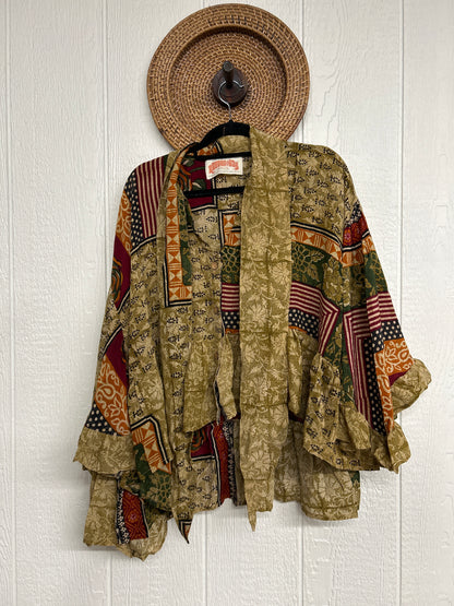 Crepe Sari Wild Rose Top 1225 115