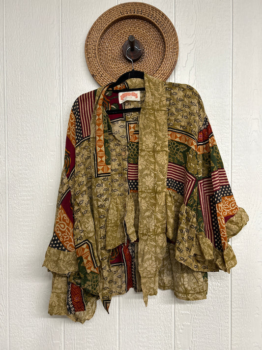 Crepe Sari Wild Rose Top 1225 115