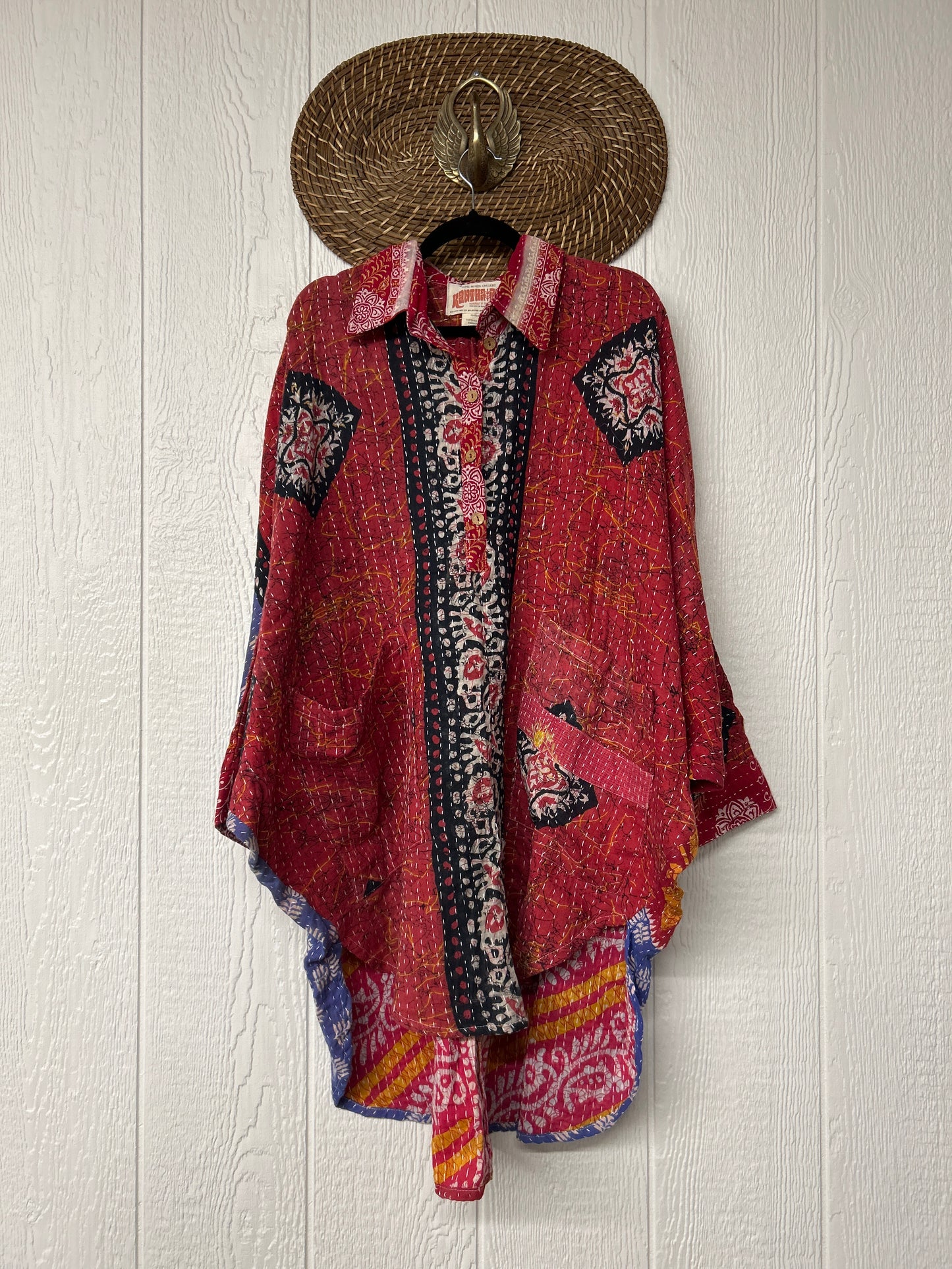 Pareo Kantha Poetic Tunic 1225 029