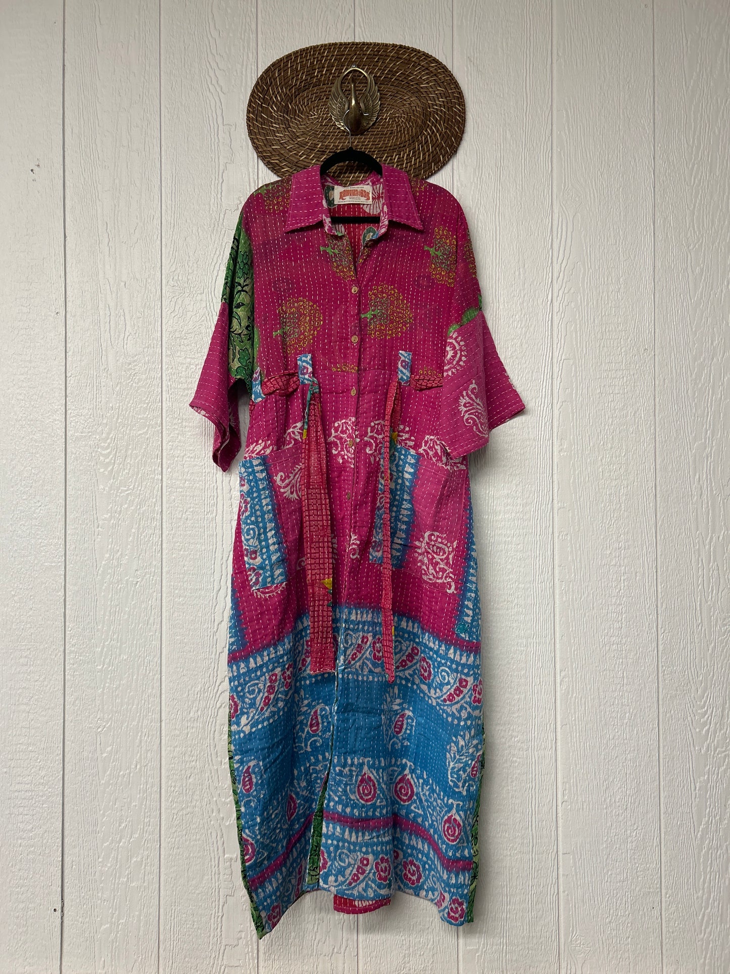 Pareo Kantha Gravity Duster Dress 0226 083