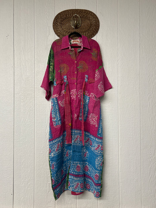 Pareo Kantha Gravity Duster Dress 0226 083