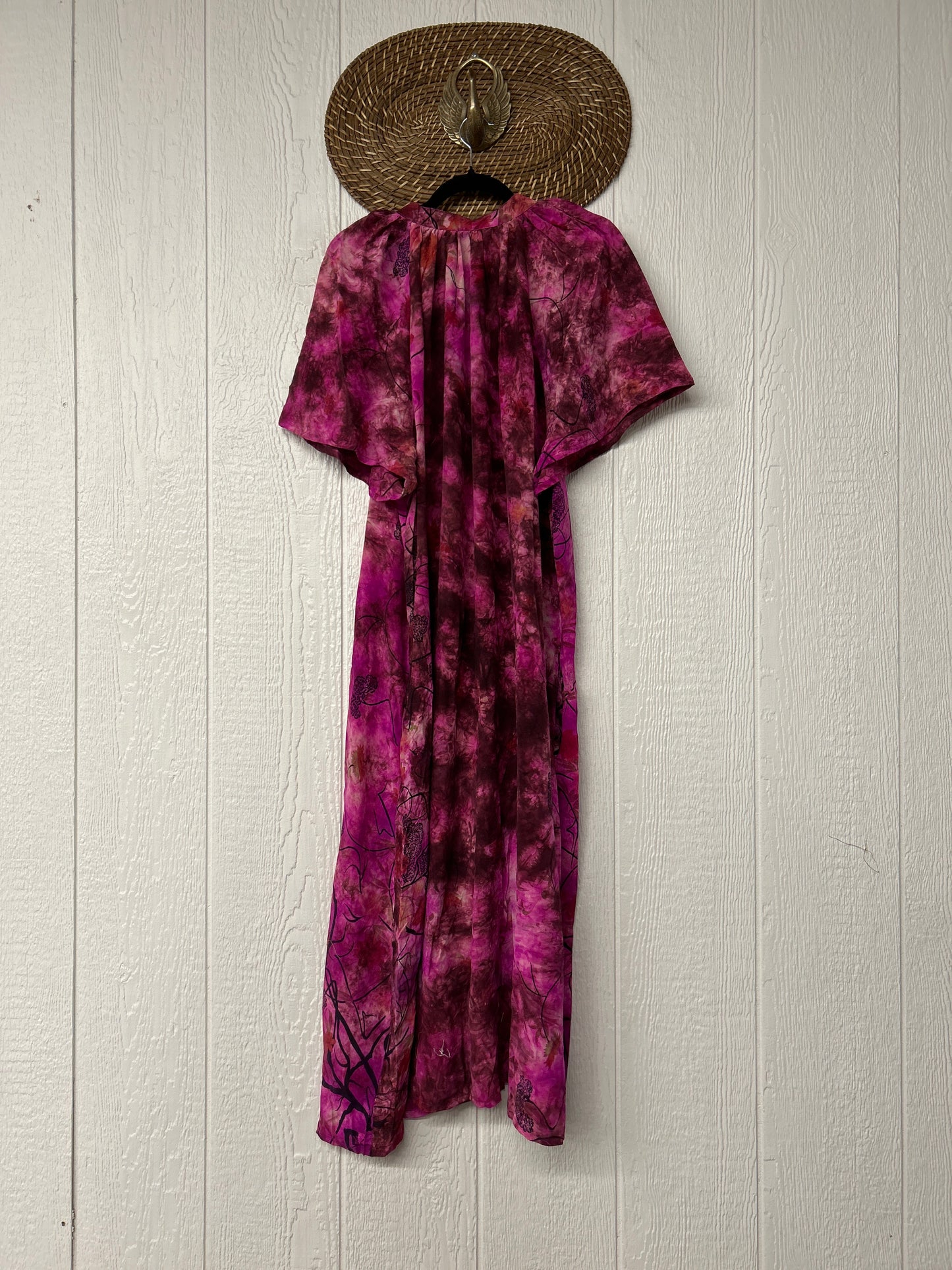 Crepe Sari Summer Woodstock Duster 0626 178
