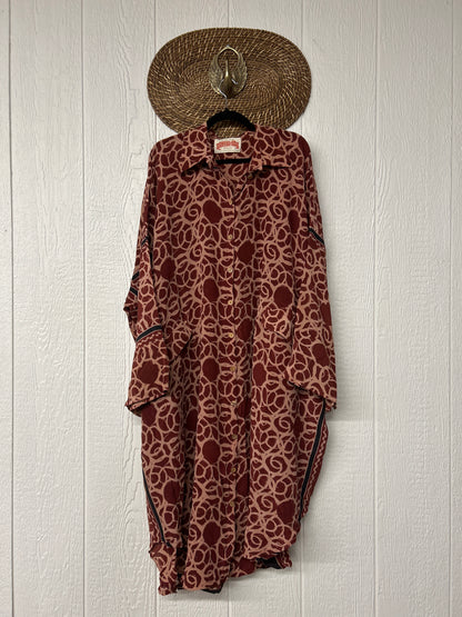 Crepe Sari Free To Be Longsleeve Maxi 1225 060