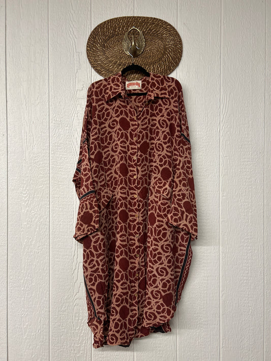 Crepe Sari Free To Be Longsleeve Maxi 1225 060