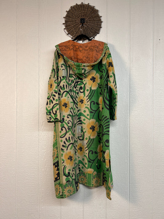 Fine Kantha Rising Sun Coat 1026 109