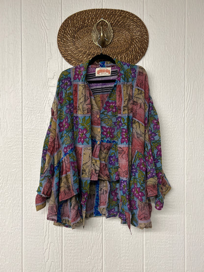 Crepe Sari Wild Rose Top 1026 207