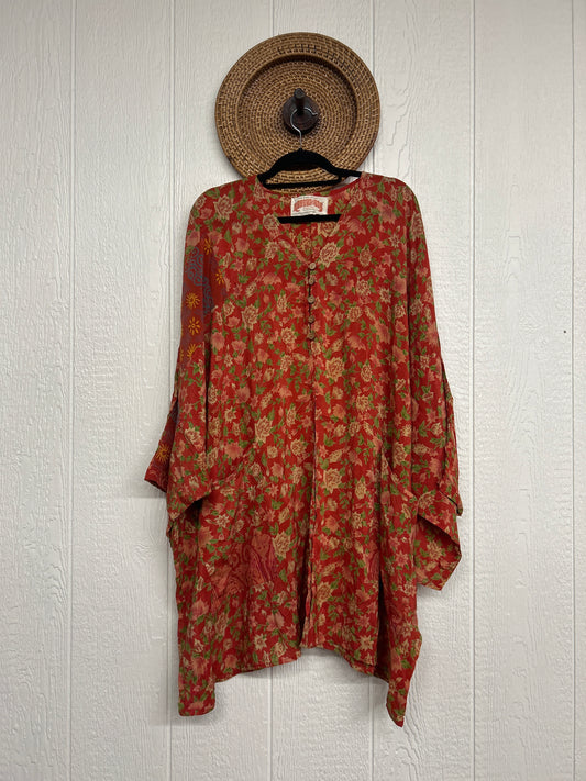 Crepe Sari Gaia Split Tunic 0226 082