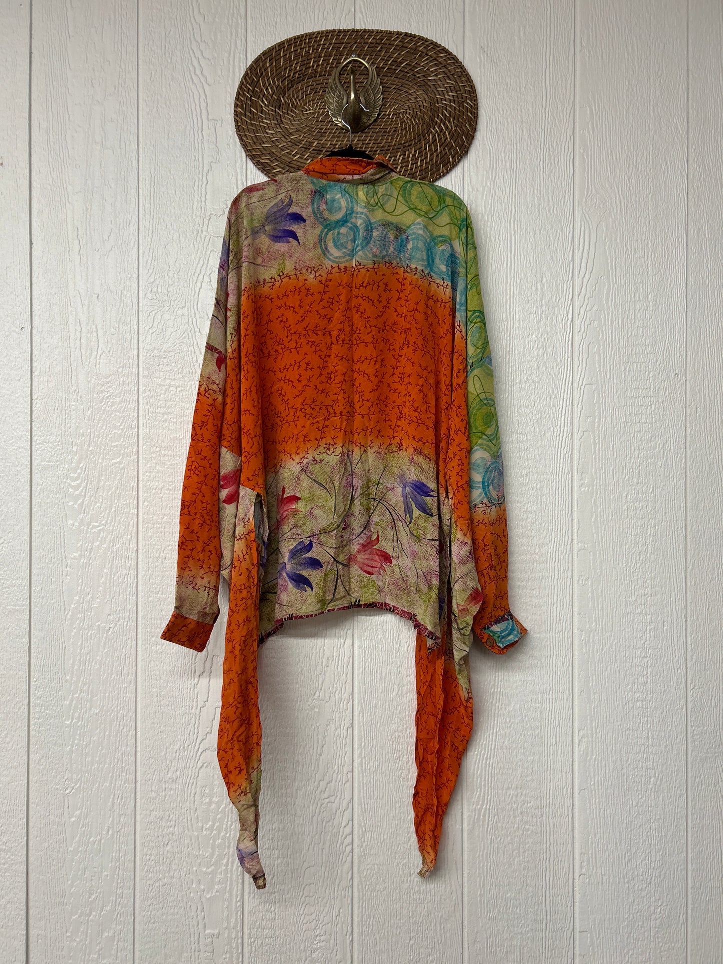 Crepe Sari Nirvana Button Down 1125 114