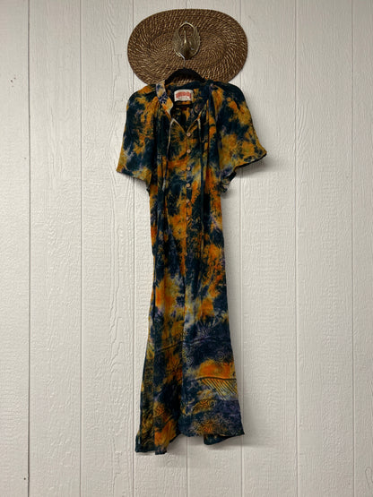 Crepe Sari Summer Woodstock Duster 0626 255