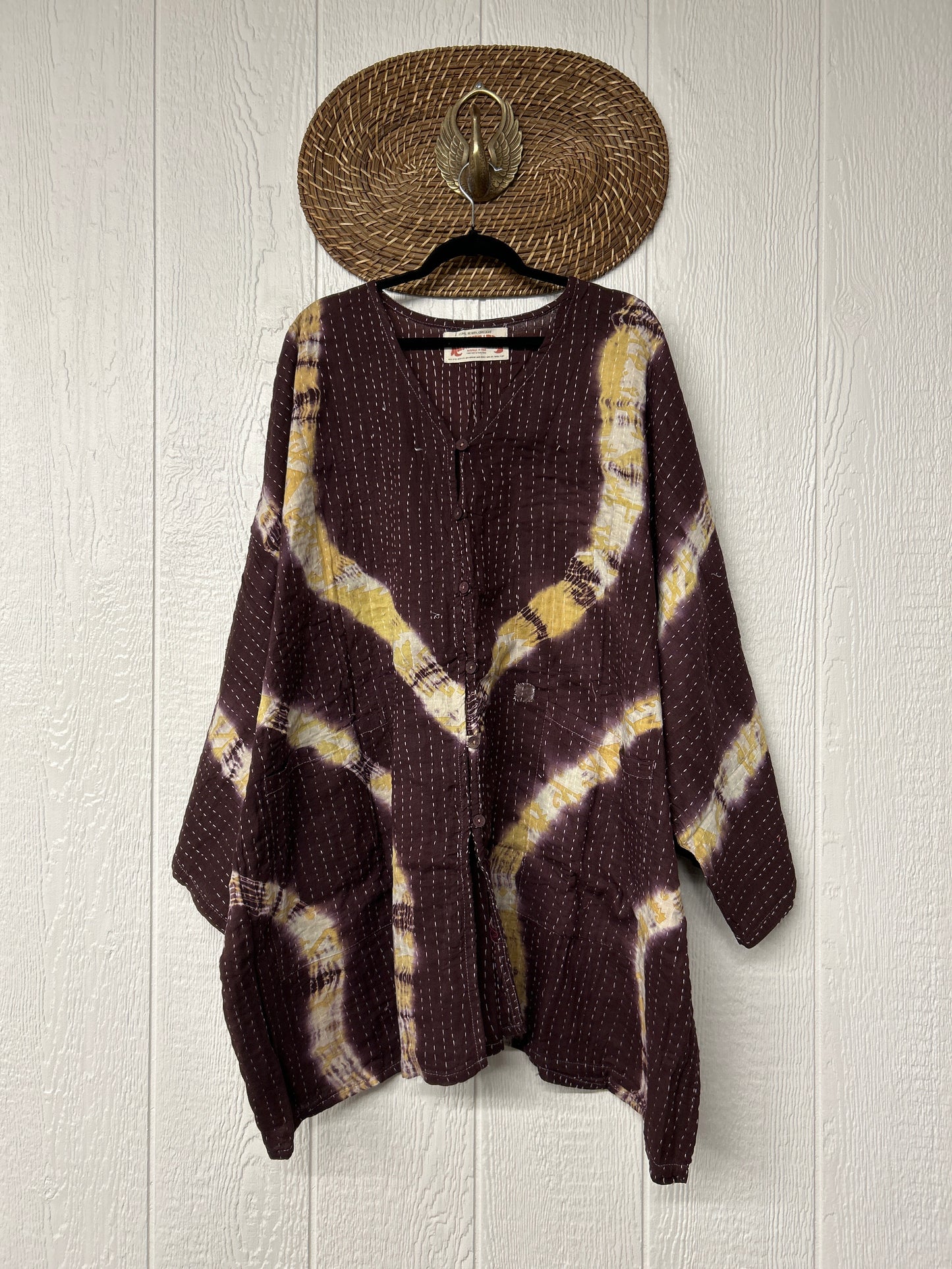 Pareo Kantha Gaia Button-Down Kimono 0526 016
