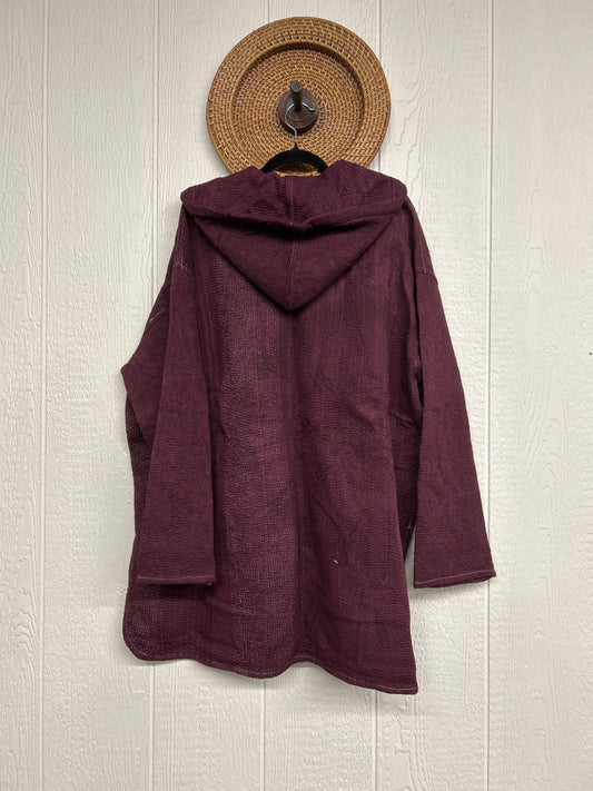Aura Edit Fine Kantha Under The Stars Hoodie 1026 007