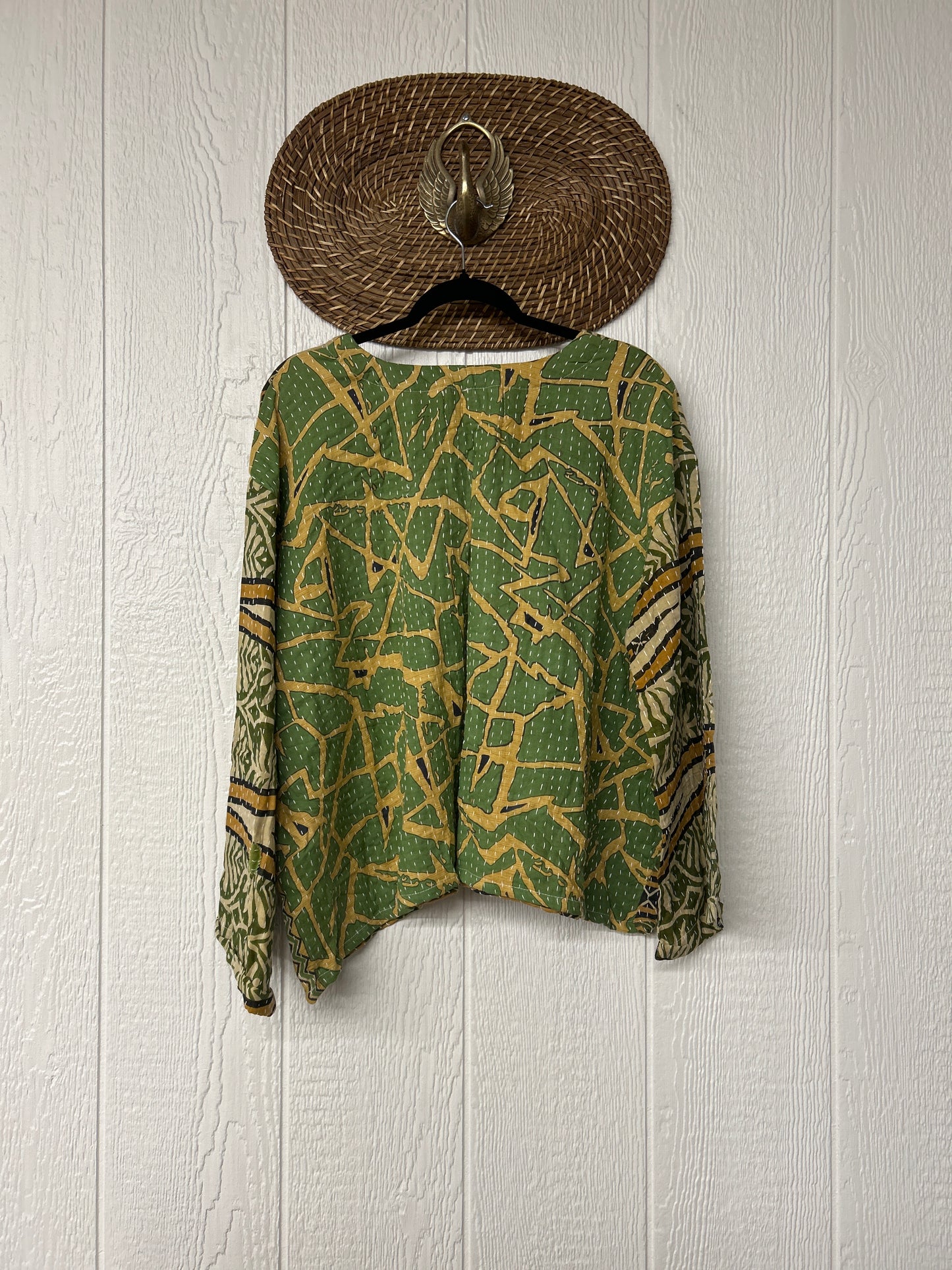 Pareo Kantha Wanderer Pocket Crop Top 0226 163