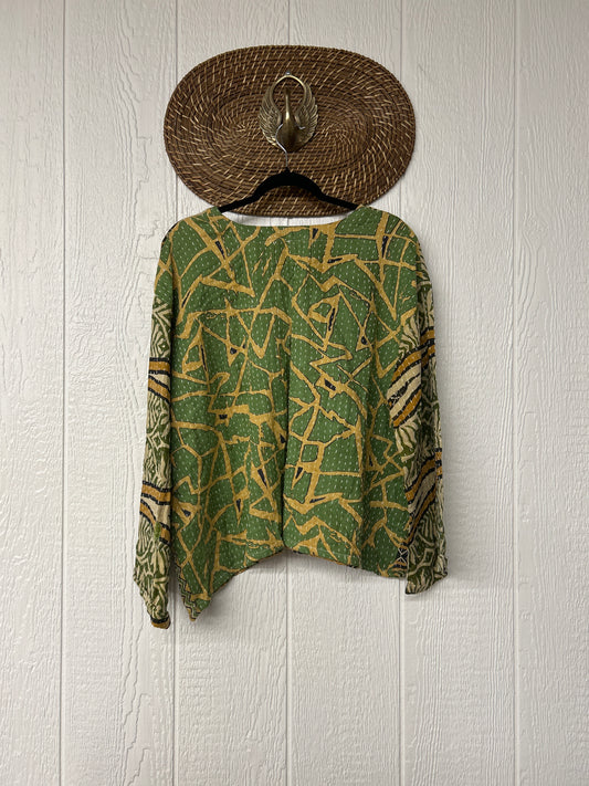 Pareo Kantha Wanderer Pocket Crop Top 0226 163