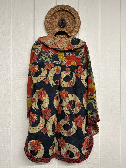 Fine Kantha Drifter Coat 1026 037