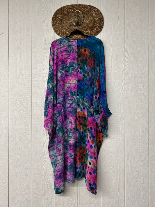 Crepe Sari Gaia Duster Dress 0826 034