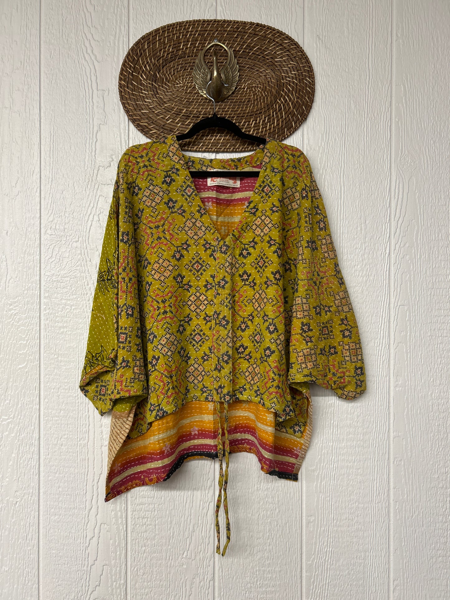 RETAIL Pareo Kantha Hi-Lo Butterfly Top 0626 103