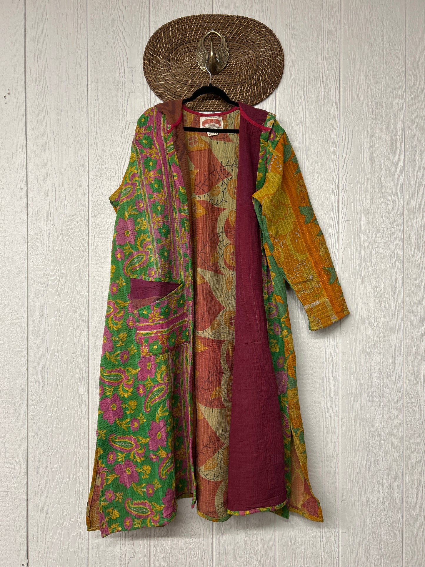 Fine Kantha Rising Sun Coat 1125 037