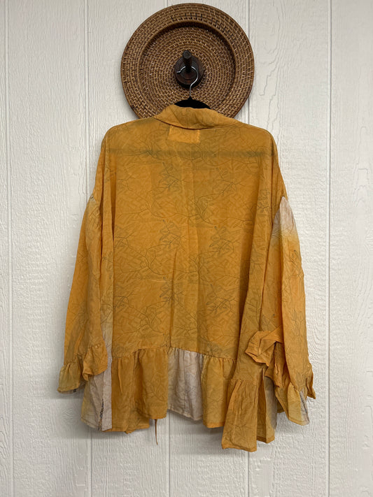 Crepe Sari Wild Rose Top 1225 094