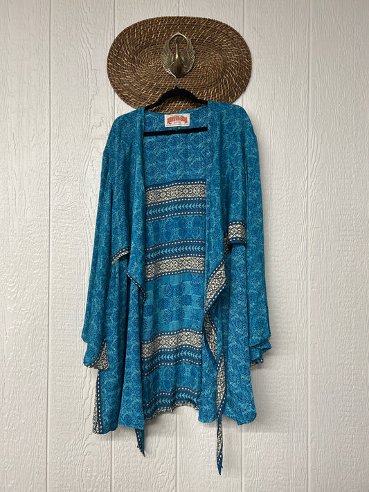 Rasgulla Sari Shortie Spellbound Kimono 0226 070